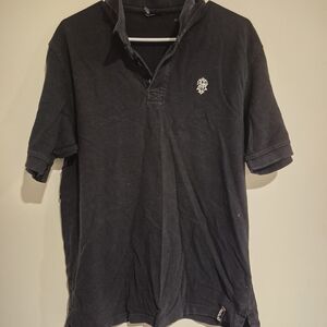 Golf Wang Black Short Sleeve Polo